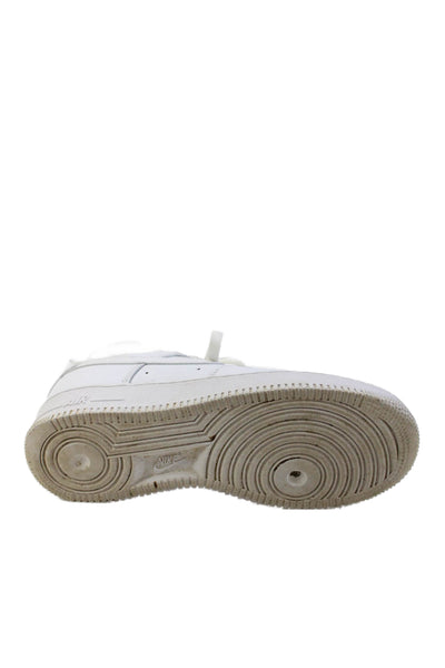 Nike Womens Lace Up Lined Casual Sneakers White Size 7