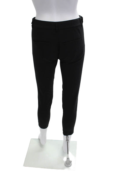 Vince Womens Cropped Ankle Dress Pants Black Petite Size 00