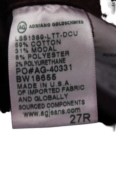 Adriano Goldschmied Women Skinny Brown Jeans Size 27