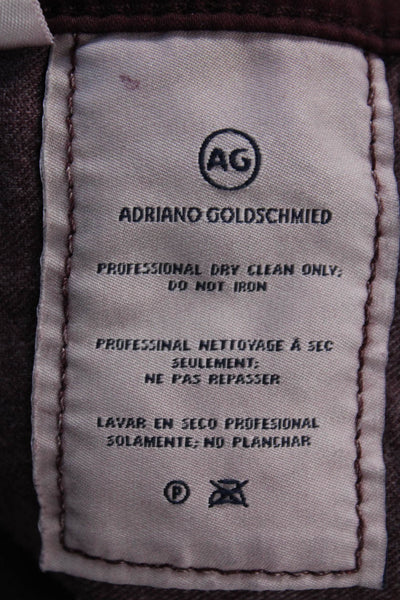 Adriano Goldschmied Women Skinny Brown Jeans Size 27