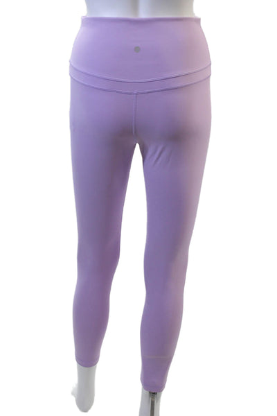 CRZ Yoga Women Purple Ankle Leggings Nylon Size S