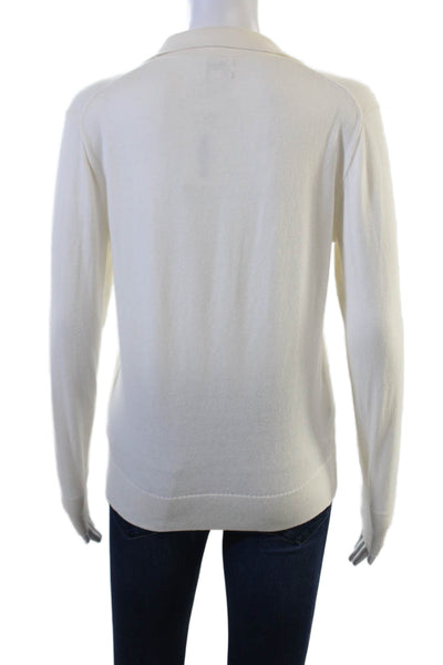 J Crew Womens Pullover V Neck Cotton Long Sleeve Sweater Size XS