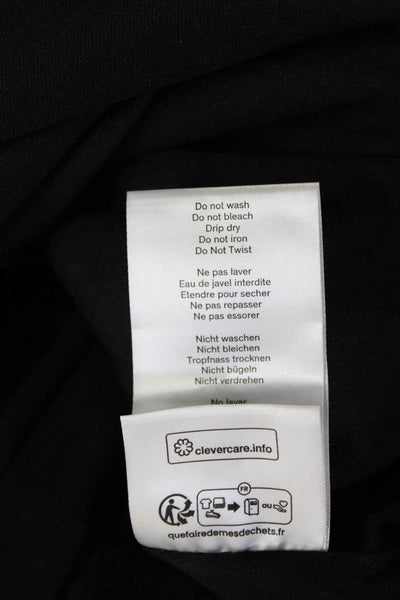 ROTATE Womens Bodycon Maxi Dress Dark Gray Square Neck Sleeveless Size S