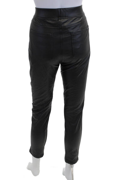 Sanctuary Womens Ankle Cropped Biker Pants Black Size M