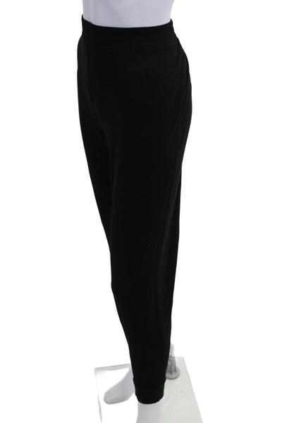 Athleta Womens Jogger Sweatpants Black Tencel Lyocell Spandex Size M