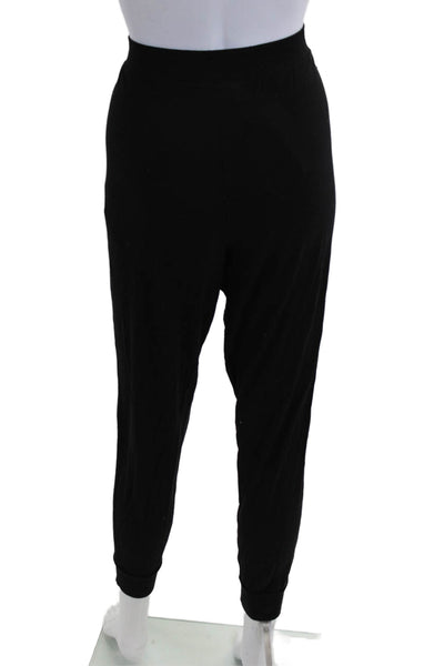 Athleta Womens Jogger Sweatpants Black Tencel Lyocell Spandex Size M