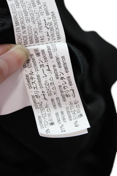 Zara Women Mini Skort Black Size XS