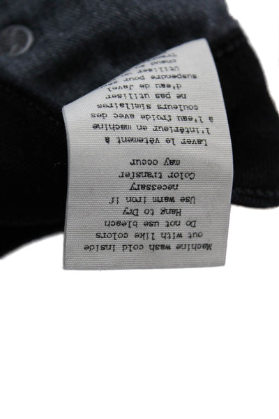 Rag & Bone Jean Women Cropped Flared Black Jeans Size 27