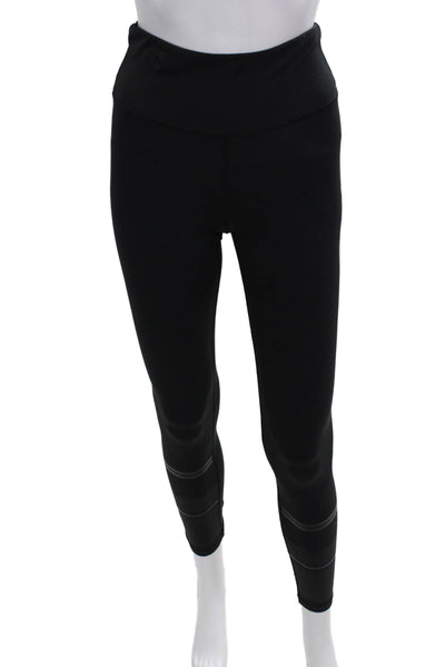 Lilybod Women Ankle Jeggings Black Polyester Spandex Blend Size S