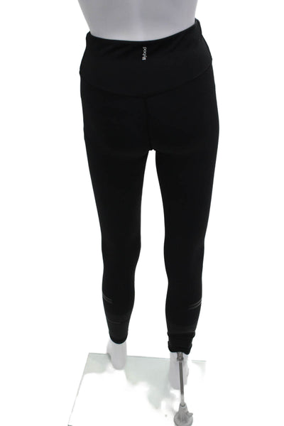 Lilybod Women Ankle Jeggings Black Polyester Spandex Blend Size S