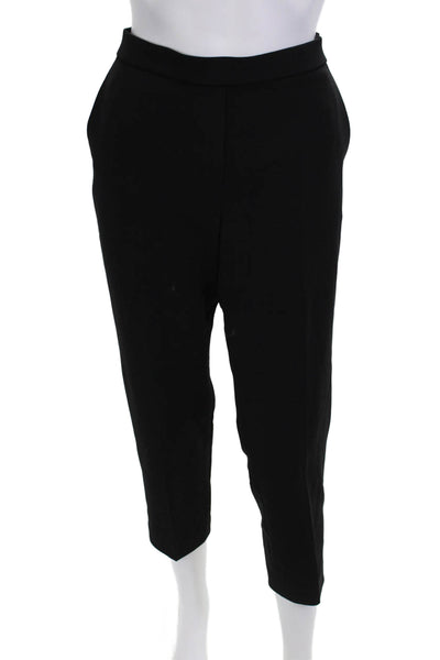 Theory Womens Ankle Cropped Dress Pants Black Size 2