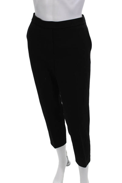 Theory Womens Ankle Cropped Dress Pants Black Size 2