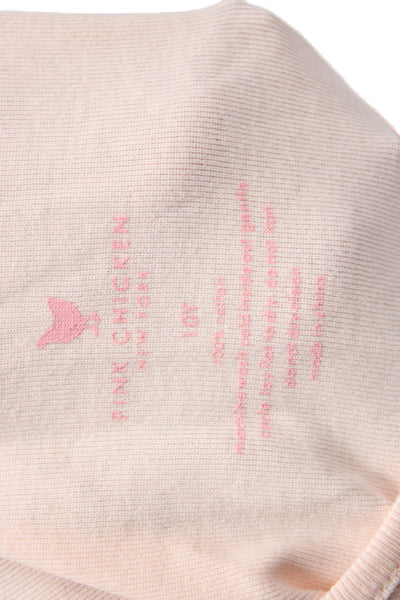 Pink Chicken Girls Cotton Ruffled Sleeveless Tank Top Pink Size 10