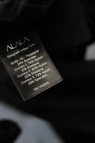 ALALA Womens Ankle Black Leggings Size S