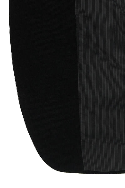 Calvin Klein Mens Blazer Black Collared Button Solid Long Sleeve Size 42
