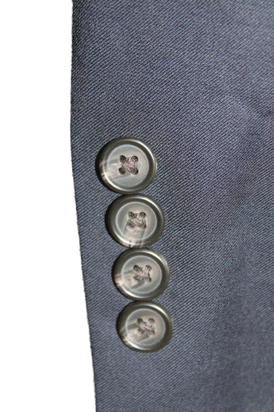Lauren Ralph Lauren Men Dark Blue Wool Blazer Size 42