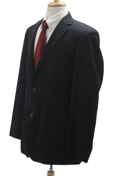 Boss Hugo Boss Men Blazer Dark Blue Virgin Wool Size 40