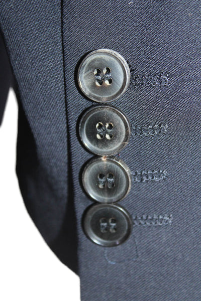 Boss Hugo Boss Men Blazer Dark Blue Virgin Wool Size 40