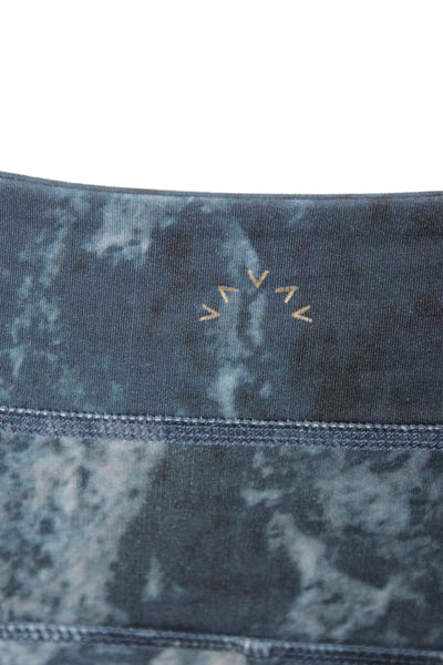 Varley Womens Capri Leggings Dark Blue Size S