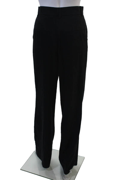 Zara Women Black Dress Pants Classic Button Closure Size XS