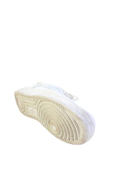 Nike Mens Air Force 1 '07 Platform Lace-Up Sneakers White Size 14