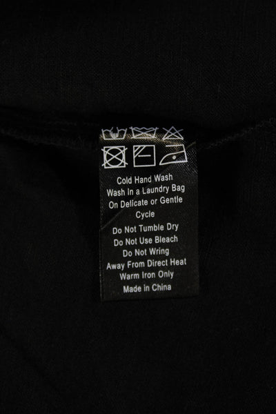 Lioness Unisex Black Dress Pants Linen Viscose Classic Size XS