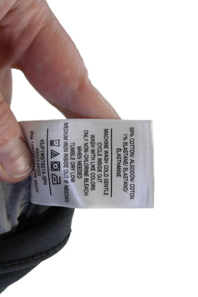 Joes Mens Dark Gray Cropped Ankle Pants 99% Cotton 1% Elastane Size 36
