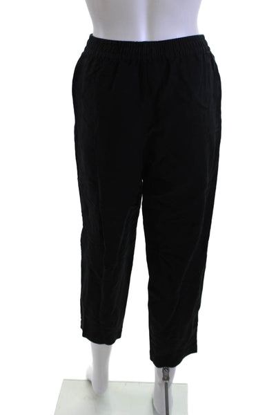 Madewell Womens Cropped Jogger Pants Black Size XS