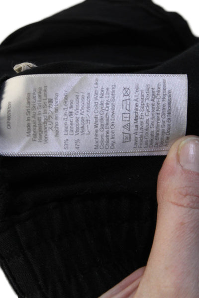 Madewell Womens Cropped Jogger Pants Black Size XS