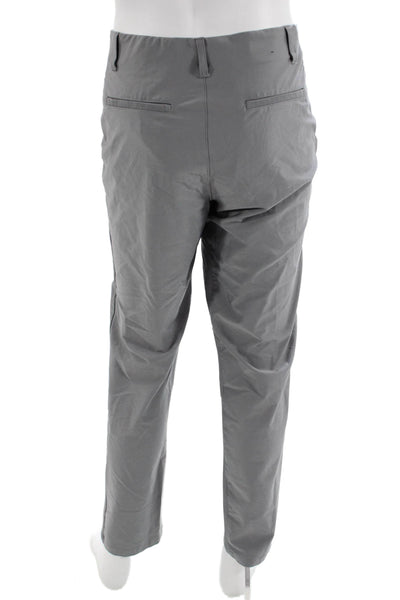 Adidas Mens Chino Pants Gray Button Size 32
