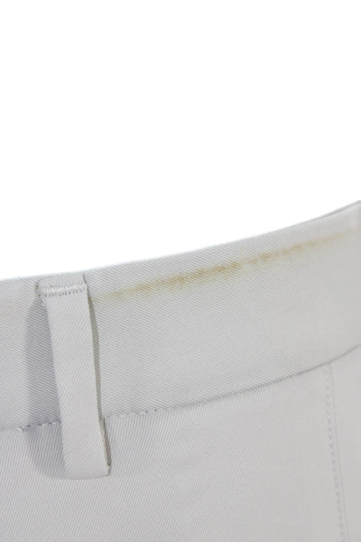 Peter Millar Mens Gray Chino Shorts 100% Polyester Size 36