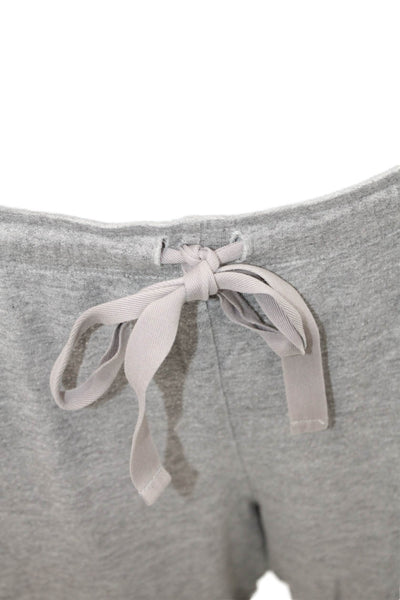 Natori Womens Sweatpants Gray Rayon Spandex Drawstring Size M