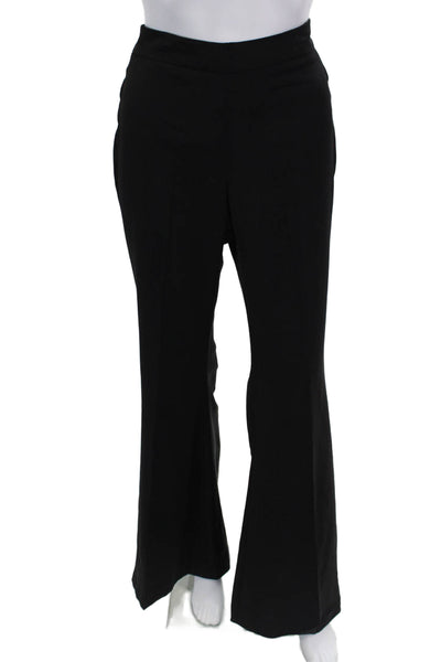 Zara Womens Dress Pants Black Polyester Zip Solid Size M