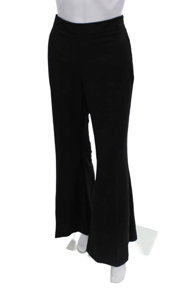 Zara Womens Dress Pants Black Polyester Zip Solid Size M