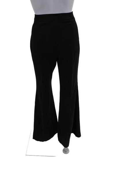 Zara Womens Dress Pants Black Polyester Zip Solid Size M