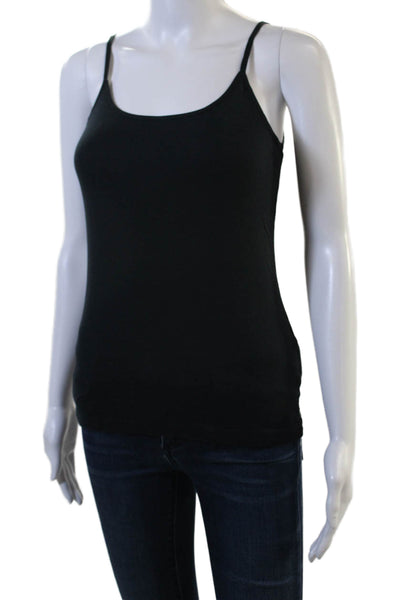 Joie Womens Black Camisole Sleeveless Round Neck 60% Cotton Size M