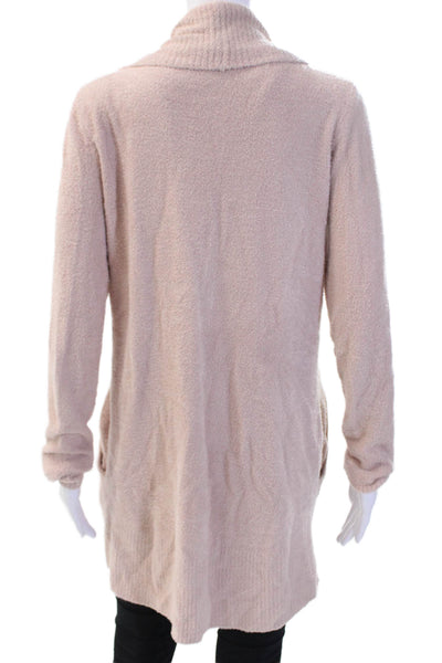 Barefoot Dreams® Unisex Cardigan Sweater Beige Long Sleeve Size M