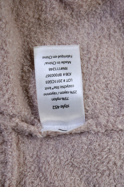 Barefoot Dreams® Unisex Cardigan Sweater Beige Long Sleeve Size M