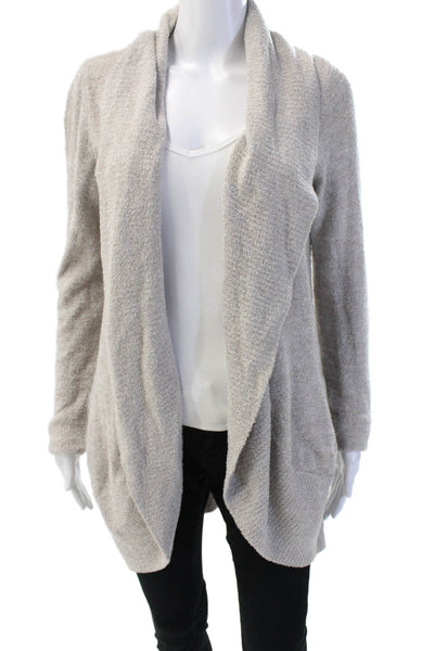 Barefoot Dreams® Unisex Gray Cardigan Size M