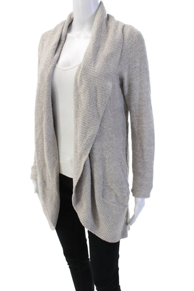 Barefoot Dreams® Unisex Gray Cardigan Size M