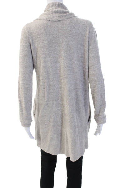 Barefoot Dreams® Unisex Gray Cardigan Size M