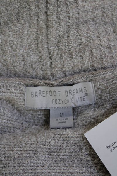 Barefoot Dreams® Unisex Gray Cardigan Size M
