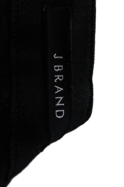 J Brand Womens Ankle Jegging Black Viscose Cotton Blend Size 24
