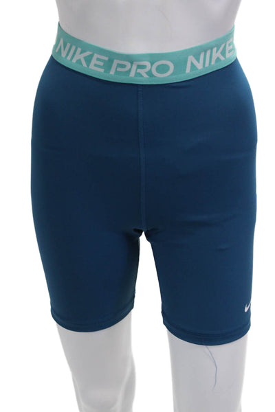 Nike Unisex Dark Blue Biker Shorts Size M