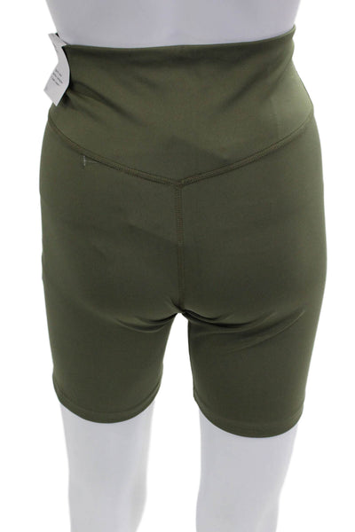 Nike Unisex Biker Shorts Army Green Size M
