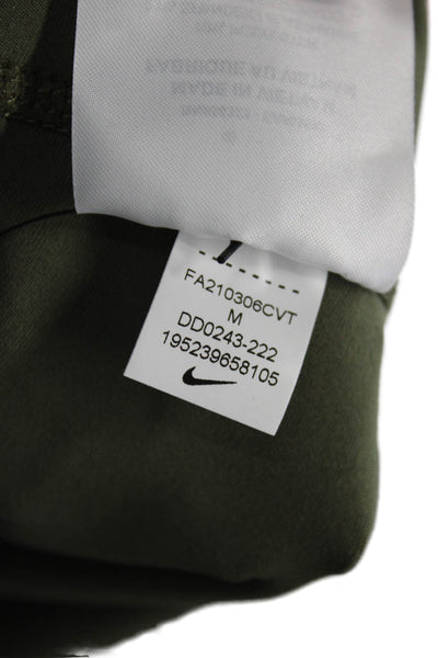 Nike Unisex Biker Shorts Army Green Size M