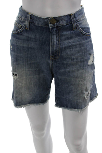 Current/Elliott Unisex Blue Bermuda Shorts Size 28