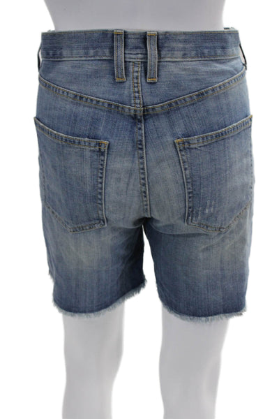 Current/Elliott Unisex Blue Bermuda Shorts Size 28