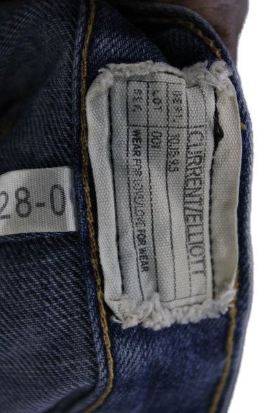 Current/Elliott Unisex Blue Bermuda Shorts Size 28