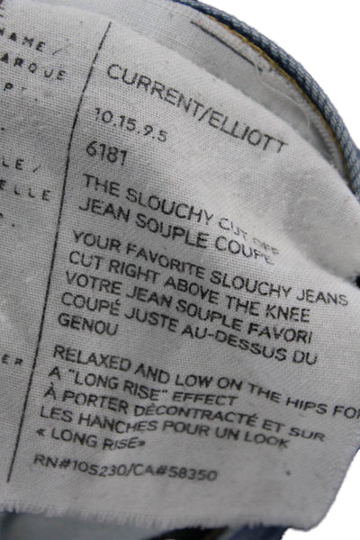 Current/Elliott Unisex Blue Bermuda Shorts Size 28